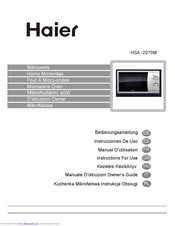 Haier HSA -2070M Bedienungsanleitung