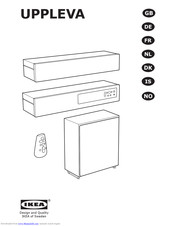 IKEA UPPLEVA AA-1081823-2 Bedienungsanleitung