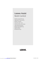 Loewe Assist Multi-Control Bedienungsanleitung