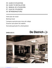 De Dietrich DHD1103 X Betriebsanleitung