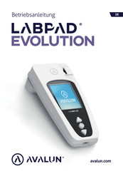 Avalun LABPAD Evolution Betriebsanleitung