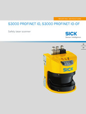 SICK S3000 PROFINET IO Montageanleitung
