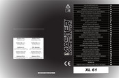 MCS Master XL 61 Bedienungs- Und Wartungsanleitung