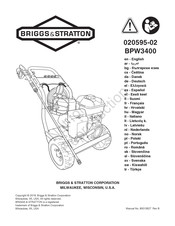 Briggs & Stratton 020595-02 Original Bedienungsanleitung