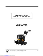 Texas A/S Vision 700 Bedienungsanleitung