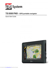 Tele System TS 8500 PND Schnellstartanleitung