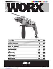 Worx WU303 Bedienungsanleitung