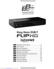 Best Buy Easy Home DVB-T FLIP HD Betriebsanleitungen Für Den Benutzer