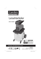 garden feelings GFLH 2850 Originalbetriebsanleitung