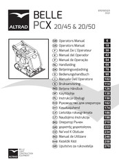 Altrad PCX 20/50 Bedienungshandbuch