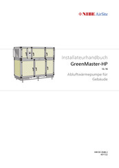 Nibe AirSite GreenMaster-HP Installateurhandbuch