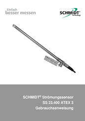 Schmidt SS 23.400 ATEX 3 Gebrauchsanweisung