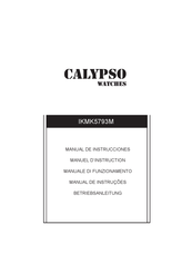 Calypso Watches IKMK5793M Betriebsanleitung