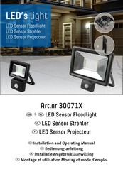 LED's light 30071 Serie Bedienungsanleitung