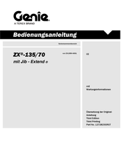 Terex Genie ZX-135/70 Bedienungsanleitung