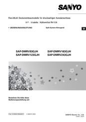 Sanyo SAP-DMRV93GJH Bedienungsanleitung