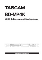 Tascam BD-MP4K Bedienungsanleitung