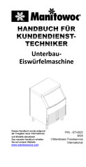 Manitowoc QDO273W Handbuch Für Kundendienst-Techniker