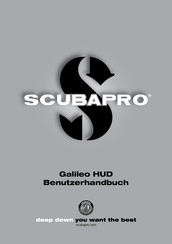 Scubapro GALILEO HUD Benutzerhandbuch
