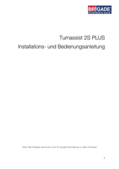 Brigade Turnassist 2S PLUS Installations- Und Bedienungsanleitung