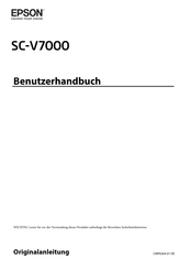 Epson SC-V7000 Benutzerhandbuch