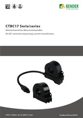 Bender CTBC17 - Serie Handbuch