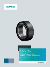 Siemens SIMOTICS T-1FW6720-8RA07-0AA0 Projektierungshandbuch