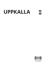 IKEA UPPKALLA Bedienungsanleitung