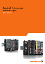 Weidmuller UR20-8DI-N-3W Handbuch