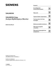 Siemens SINUMERIK 840DE sl Bedienhandbuch