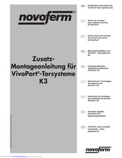 Novoferm VivoPort K3 Zusatz-Montageanleitung