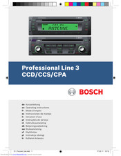 Bosch Professional Line 3 CCD Kurzanleitung
