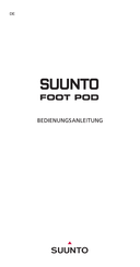 Suunto Foot Pod Bedienungsanleitung