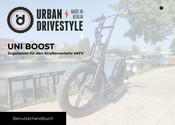 urban drivestyle UNI BOOST Benutzerhandbuch
