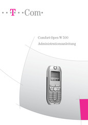 T-Mobile Comfort Open W 500 Administrationsanleitung