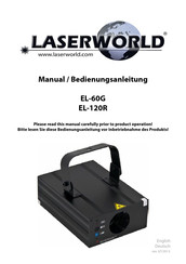Laserworld EL-120R Ecoline Series Bedienungsanleitung