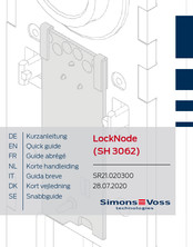 SimonsVoss SmartHandle SH 3062 Kurzanleitung