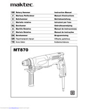 Maktec MT870 Betriebsanleitung