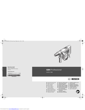 Bosch GBH 5-38 D Professional Originalbetriebsanleitung