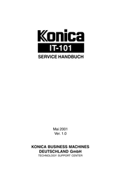 Konica IT-101 Servicehandbuch