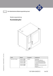 MKN FlexiCombi Classic FKECOD 215C Bedienungsanleitung