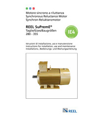 Reel SuPremE Installations-, Bedienungs- Und Wartungsanleitung