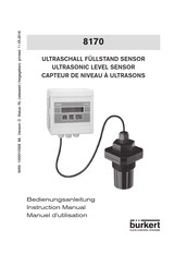bürkert 8170 Bedienungsanleitung