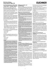 EUCHNER CMS-E-FR Betriebsanleitung