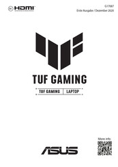 Asus TUF Gaming Handbuch