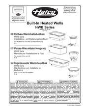 Hatco HWB-FULD Installations- Und Bedienungshandbuch