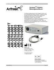 Arthrex AR-3210-0004 Wartungshandbuch