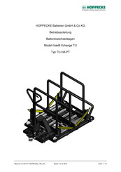 HOPPECKE trak Xchange TU Betriebsanleitung