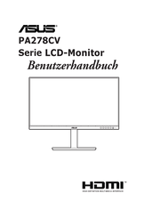 Asus PA278CV Serie Benutzerhandbuch