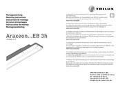 Trilux Araxeon EB 3h-Serie Montageanleitung